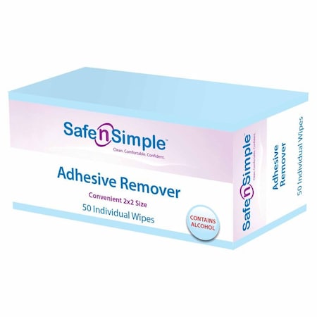 Safe N Simple Adhesive Remover Wipe, 10000PK SNS00650